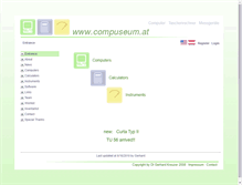 Tablet Screenshot of compuseum.at